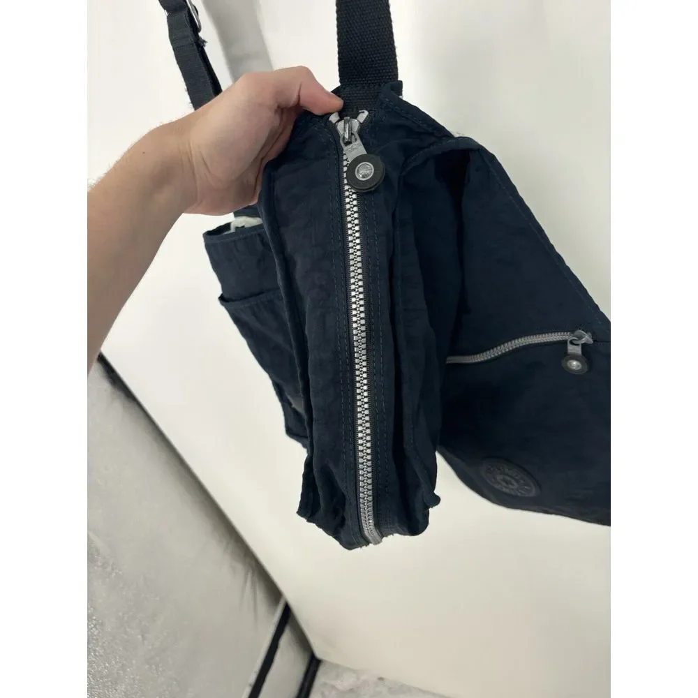 Kipling Oswin Messenger Crossbody Shoulder Bag Blue Bleu 2 M6 11.5